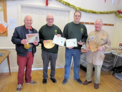 The winners of the December certificates